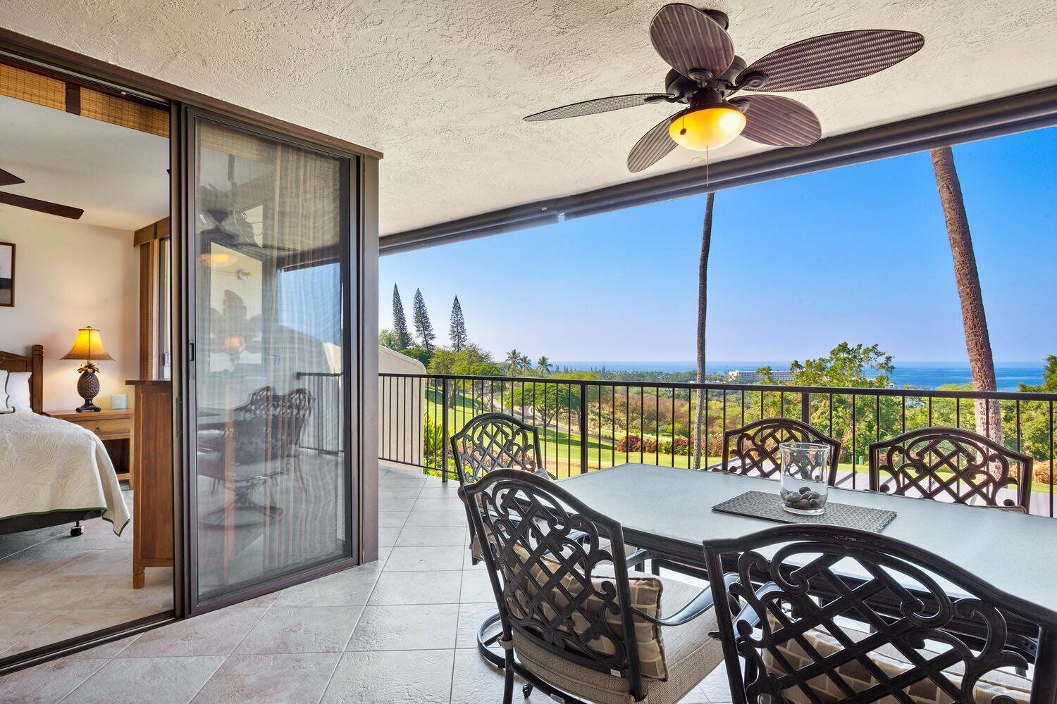 Condo, Multiple Beds, Lanai, Ocean View (Country Club Villas 302) | Outdoor dining