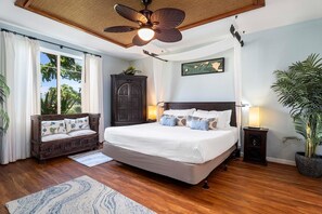 Condo, Multiple Beds, Lanai, Golf View (Waikoloa Beach Villas L3) | 2 bedrooms, individually decorated, individually furnished, bed sheets - Family & Couples' Waikoloa Escape - Concierge, Pools & A-bay Beach Fun - Vrkcv (Waikoloa)