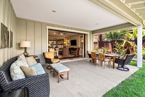 House, Multiple Beds, Lanai, Garden View (Holua Kai 37) | Outdoor dining - Outdoor Seating- Central AC & Wifi- Vrkcv (Kailua-Kona)