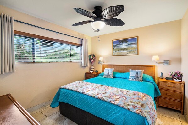 1 bedroom, individually decorated, individually furnished, bed sheets