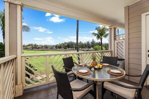 Condo, varias camas, lanai, vista al campo de golf (Fairway Villas Waikoloa B21) | Vista desde la habitación