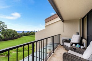 Appart'hôtel, plusieurs lits, cuisine, vue océan (Country Club Villas 303) | Vue de la chambre