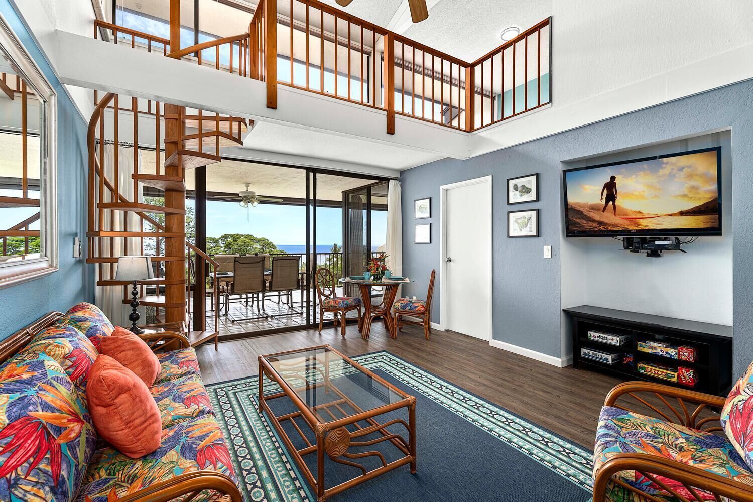 Condo, varias camas, lanai, vista al océano (Country Club Villas 305)
