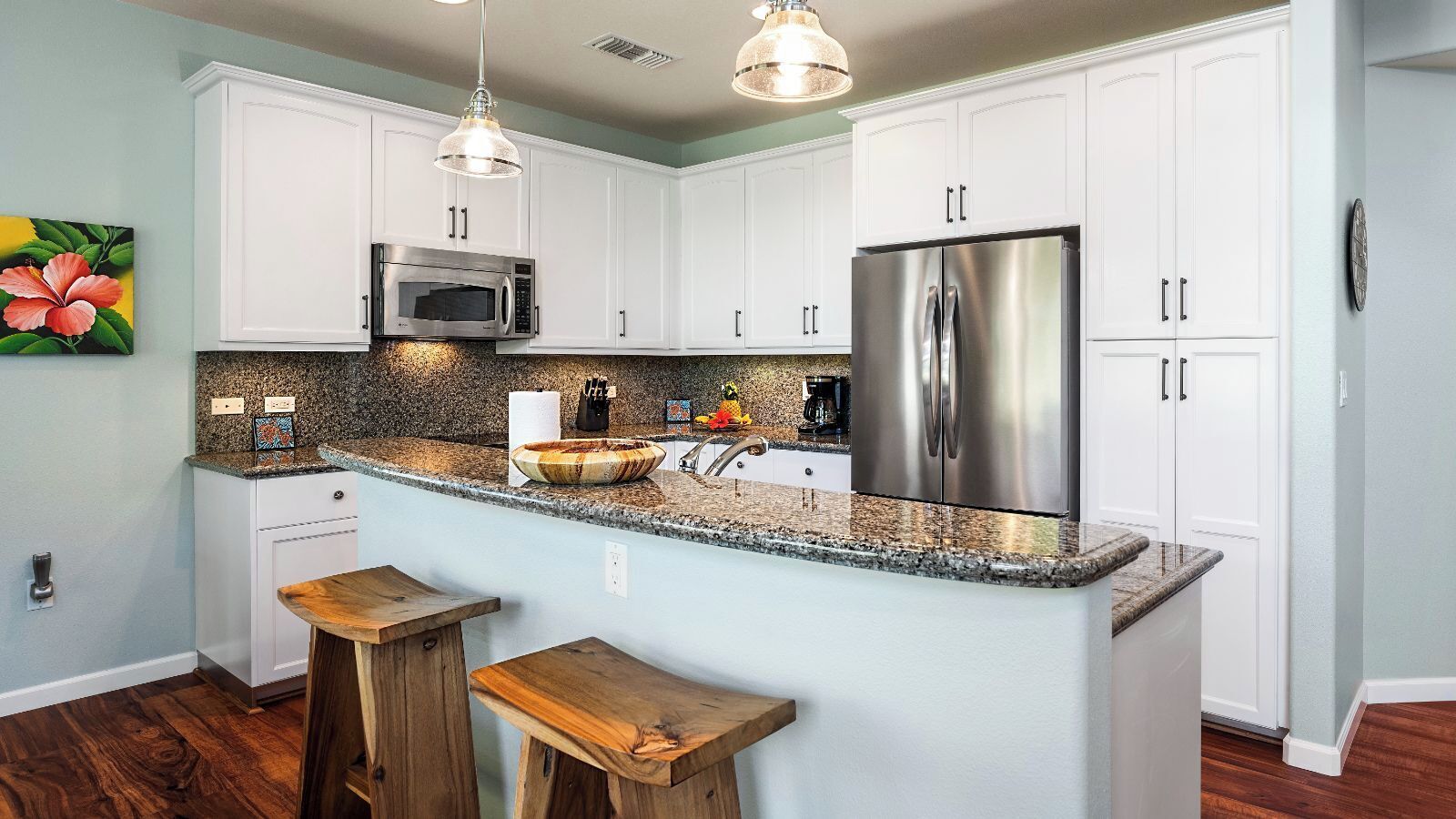 Townhome, Multiple Beds, Kitchen, Garden View (Mauna Lani Fairways 1601) | Private kitchen | Dining tables