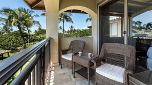 聯排別墅, 多張床, 廚房, 花園景觀 (Mauna Lani Fairways 1601) | 客房景觀