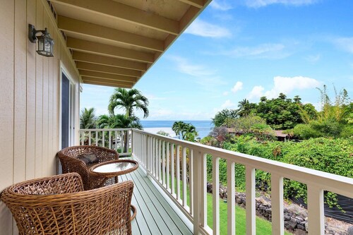 Ocean View - Steps From Kahalu'u Beach - Wifi- Vrkcv