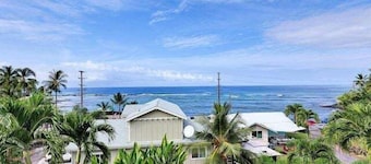 Ocean View - Steps From Kahalu'u Beach - Wifi- Vrkcv