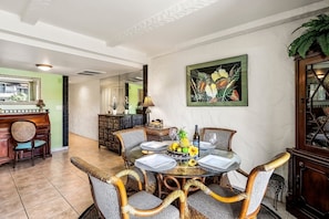Condo, 1 Queen Bed with Sofa bed, Lanai, Partial Ocean View (Casa de Emdeko 310) | 1 bedroom, individually decorated, individually furnished, bed sheets - Updated Top Floor - Ocean Views - Vrkcv (Kailua-Kona)