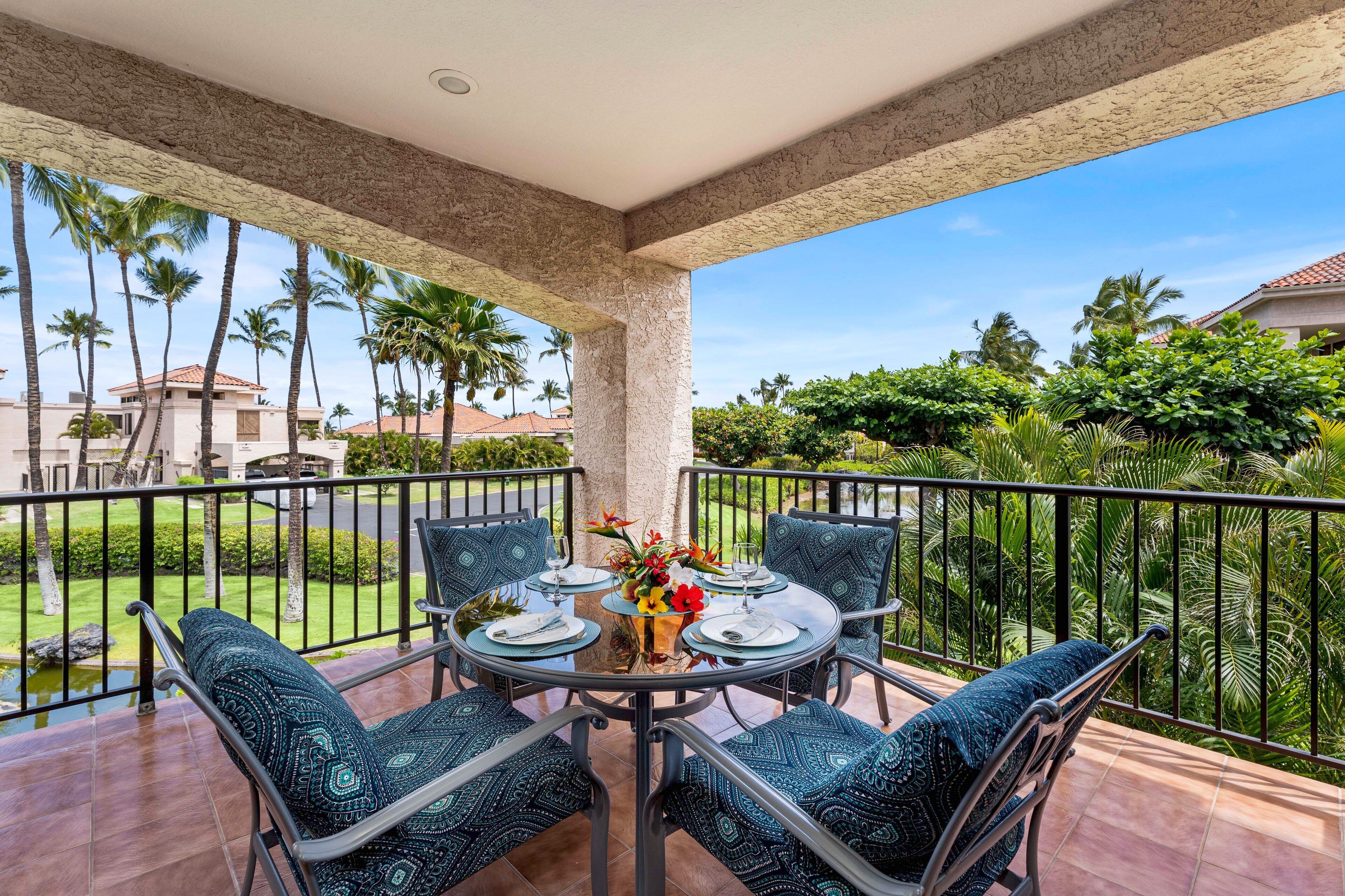 Condo, 1 King Bed, Lanai (The Shores at Waikoloa 231) | Outdoor dining