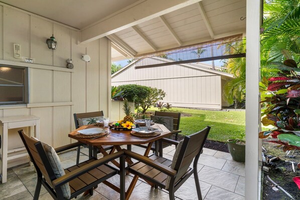 Townhome, Multiple Beds, Lanai, Garden View (Surf and Racquet 52) | View from room