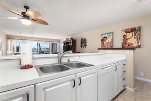 Condo, Multiple Beds, Lanai, Ocean View (Sea Village 3112) | Private kitchen