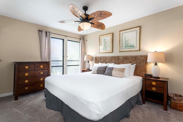 Condo, Multiple Beds, Lanai, Ocean View (Sea Village 3112) | 2 bedrooms, individually decorated, individually furnished, bed sheets
