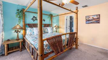 Maison mitoyenne, plusieurs lits, véranda, vue golf (Waikoloa Colony Villas 303) | 2 chambres, décoration personnalisée, ameublement personnalisé