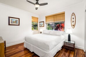 2 habitaciones, decoración personalizada y muebles diferentes