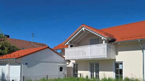 Family home close to the Alps at the transition from Upper Bavaria to the AllgÀu