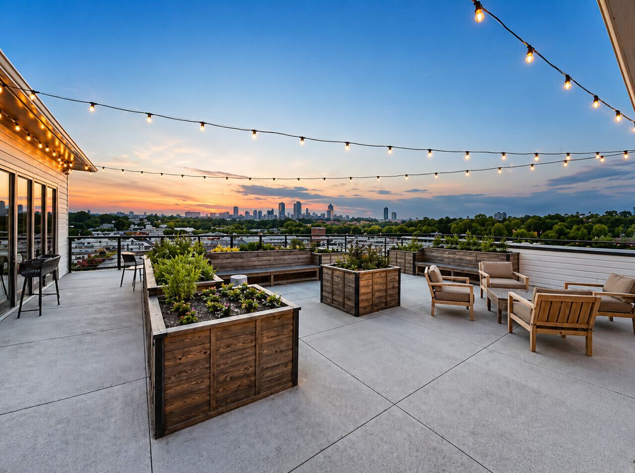 テラス / パティオ. Chic 2BR | King Bed |Balcony| Krog Mrkt | Beltline