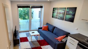 Living area - Spacious New Flat in Riga's Hip District Centrs! (Rīga)