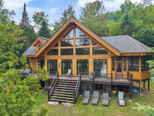 Mazama | Private Lake | Hot tub | Sauna | 16 pers | Kayak  | Paddleboard