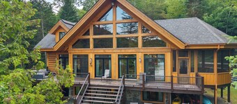 Mazama | Private Lake | Hot tub | Sauna | 16 pers | Kayak  | Paddleboard