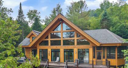 Mazama | Private Lake | Hot tub | Sauna | 16 pers | Kayak | Paddleboard