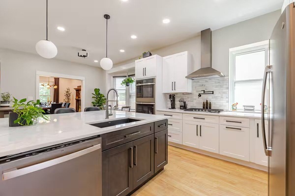 Mikrobølgeovn, ovn, kogeplade, opvaskemaskine