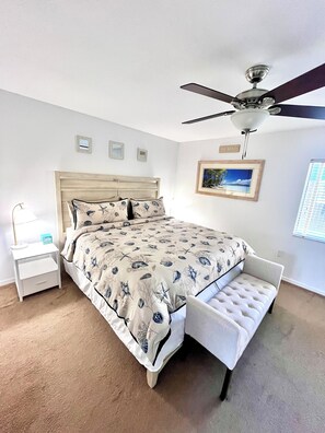 4 bedrooms, desk, iron/ironing board, free WiFi