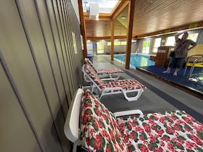 Indoor pool, outdoor pool