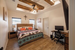 In-room safe, desk, iron/ironing board, free WiFi