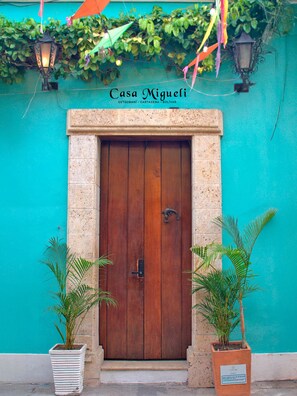 Exterior detail
