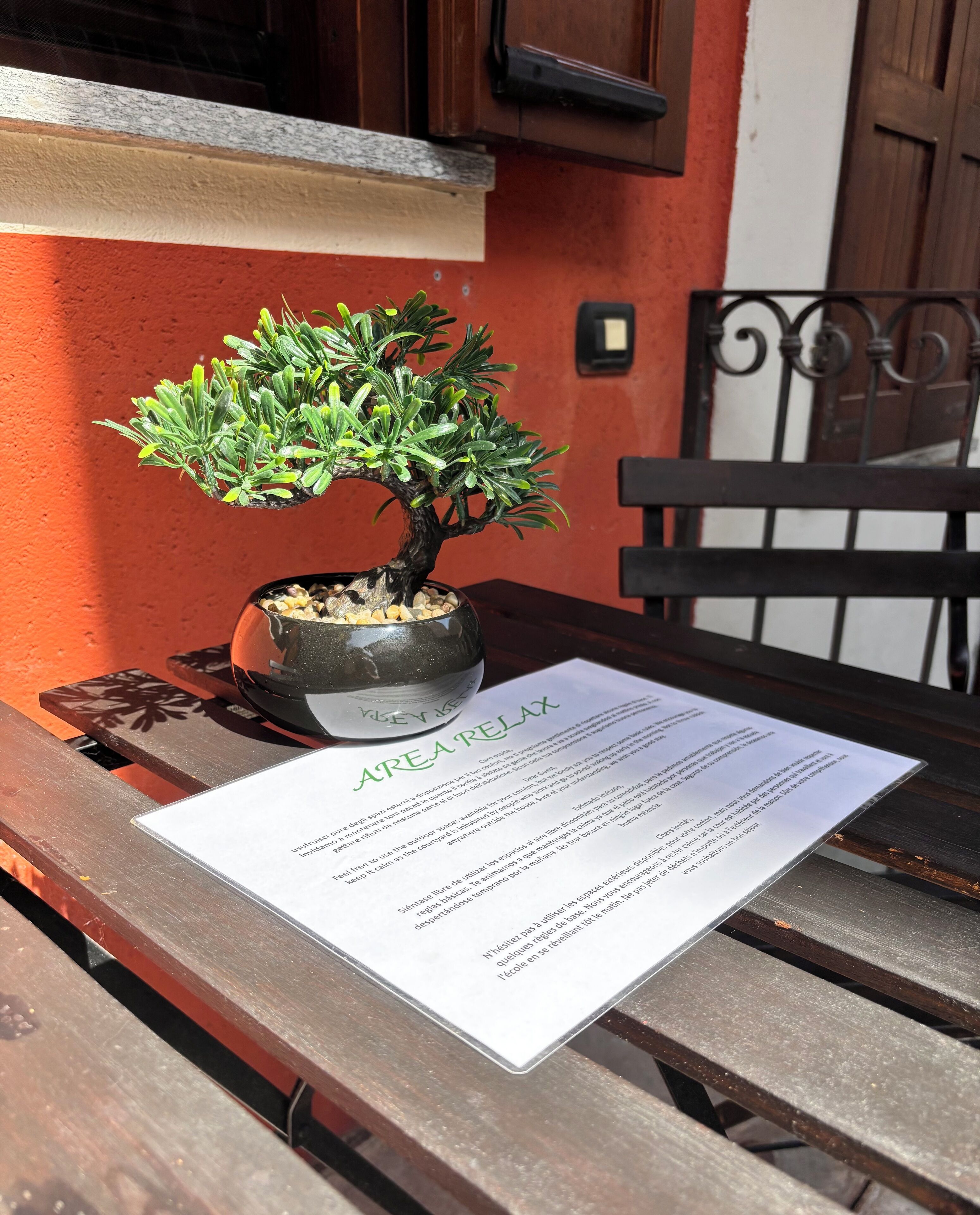 Overnattingsstedets uteområder