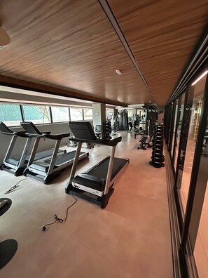 Fitness facility - Luxury studio with incredible views and lots of comfort (Vila Cordeiro São Paulo)