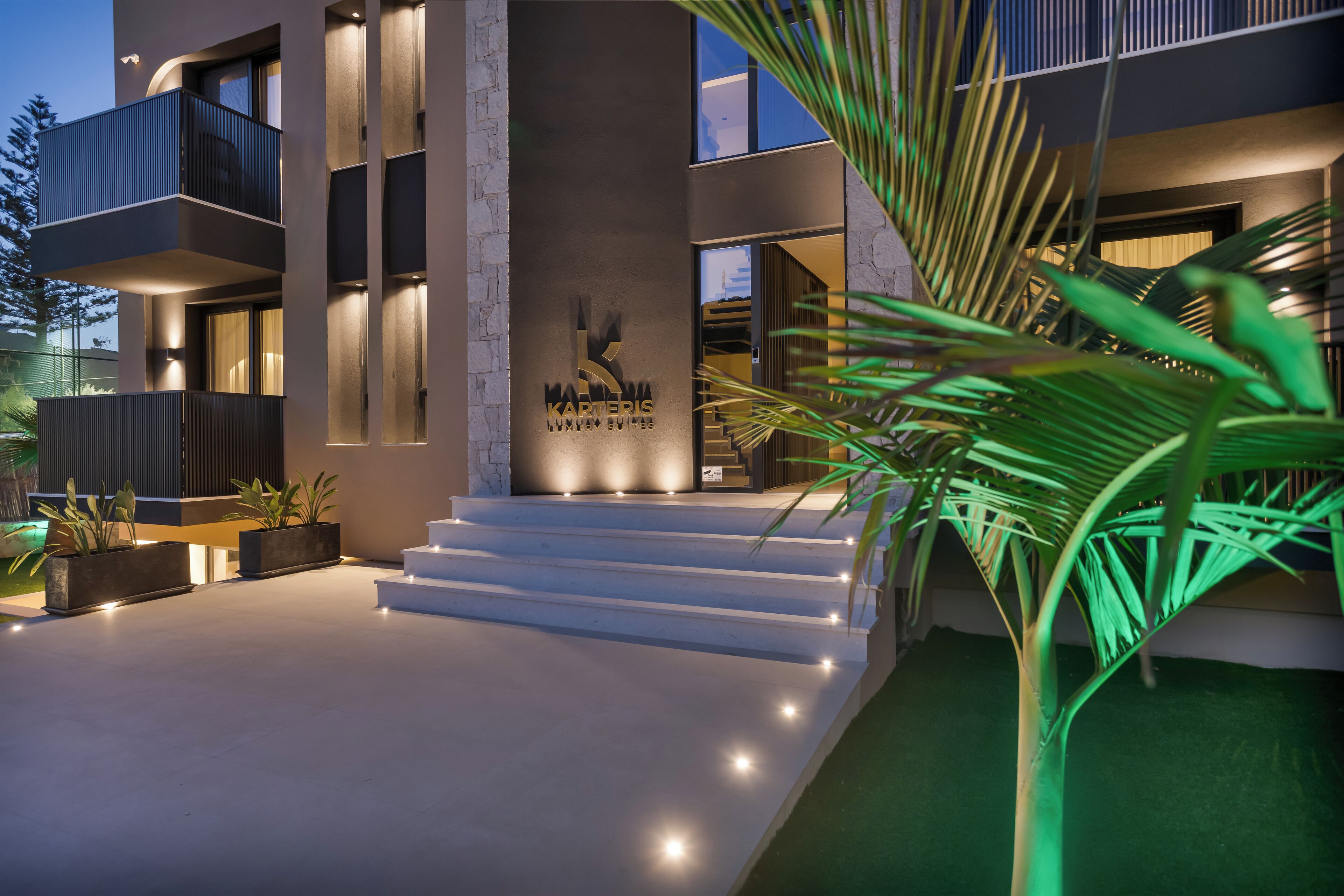 Fassade der Unterkunft