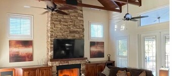 Spacious 5-bedroom house in charming New Smyrna Beach with WiFi, AC