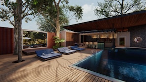 Outdoor pool