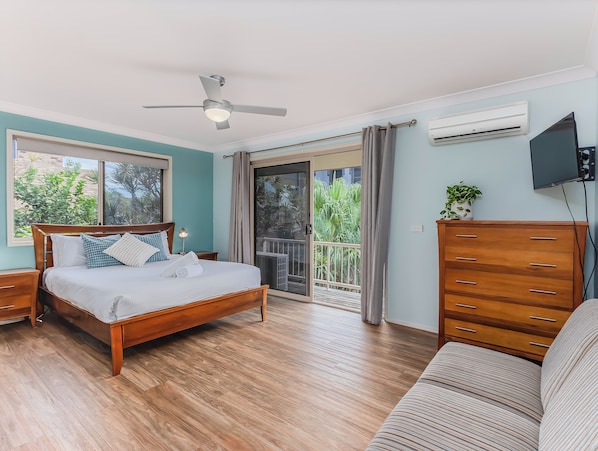 Resortwoning, 3 slaapkamers, huisdieren toegestaan | Gratis wifi