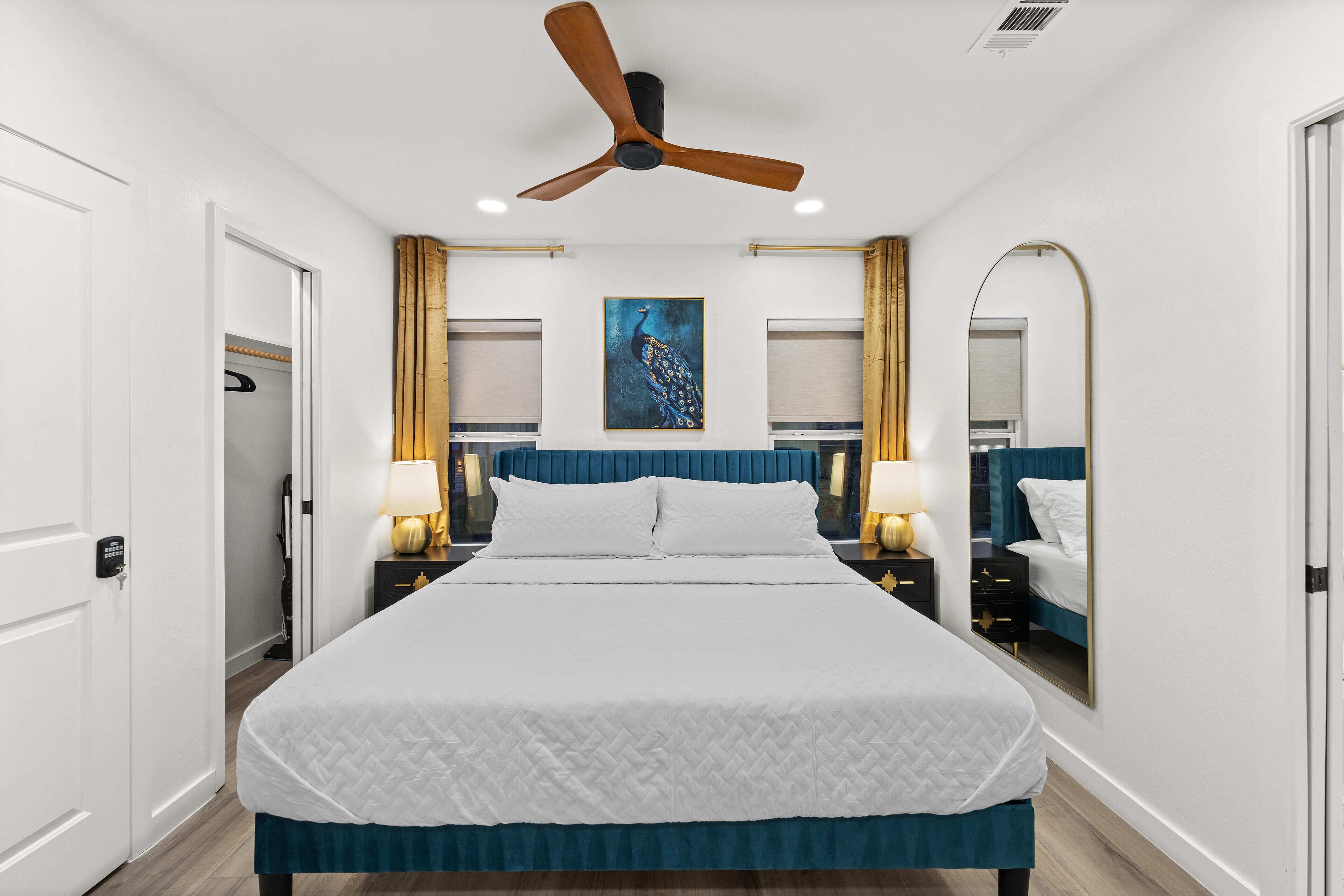 1 bedroom, iron/ironing board, free WiFi, bed sheets