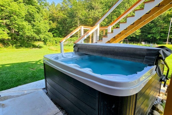 Bain à remous extérieur