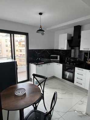 Microwave, oven, stovetop