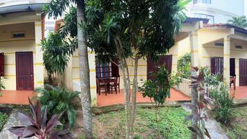 Fassade der Unterkunft