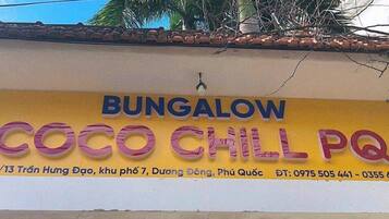 Fassade der Unterkunft