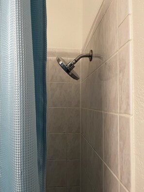 Towels, soap, shampoo, toilet paper
