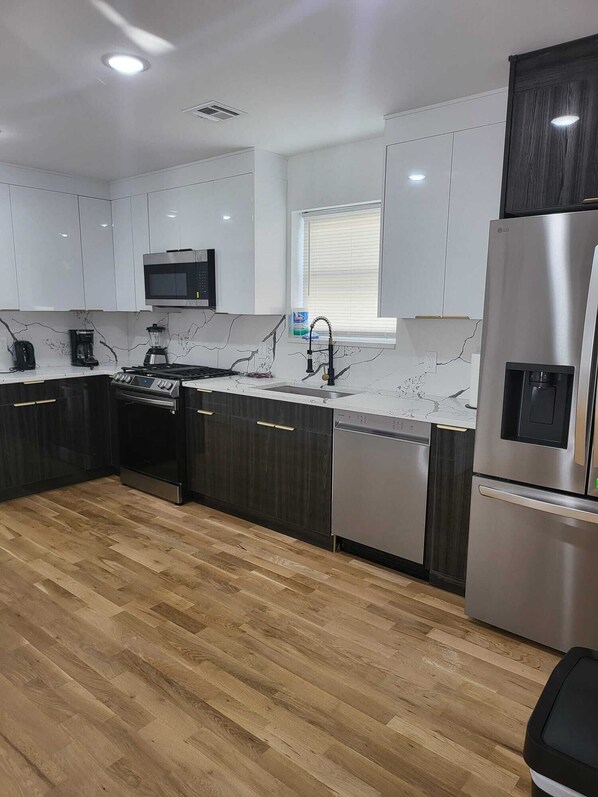 Microwave, oven, stovetop