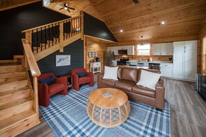 Smart-tv en een open haard