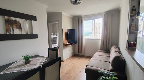 Apartment with a great location in São José dos Campos, feel at home.