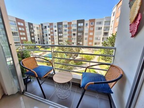 Property grounds - 3-bedroom apartment in fantastic Piura with swimming pool, fitness room, WiFi (Piura)