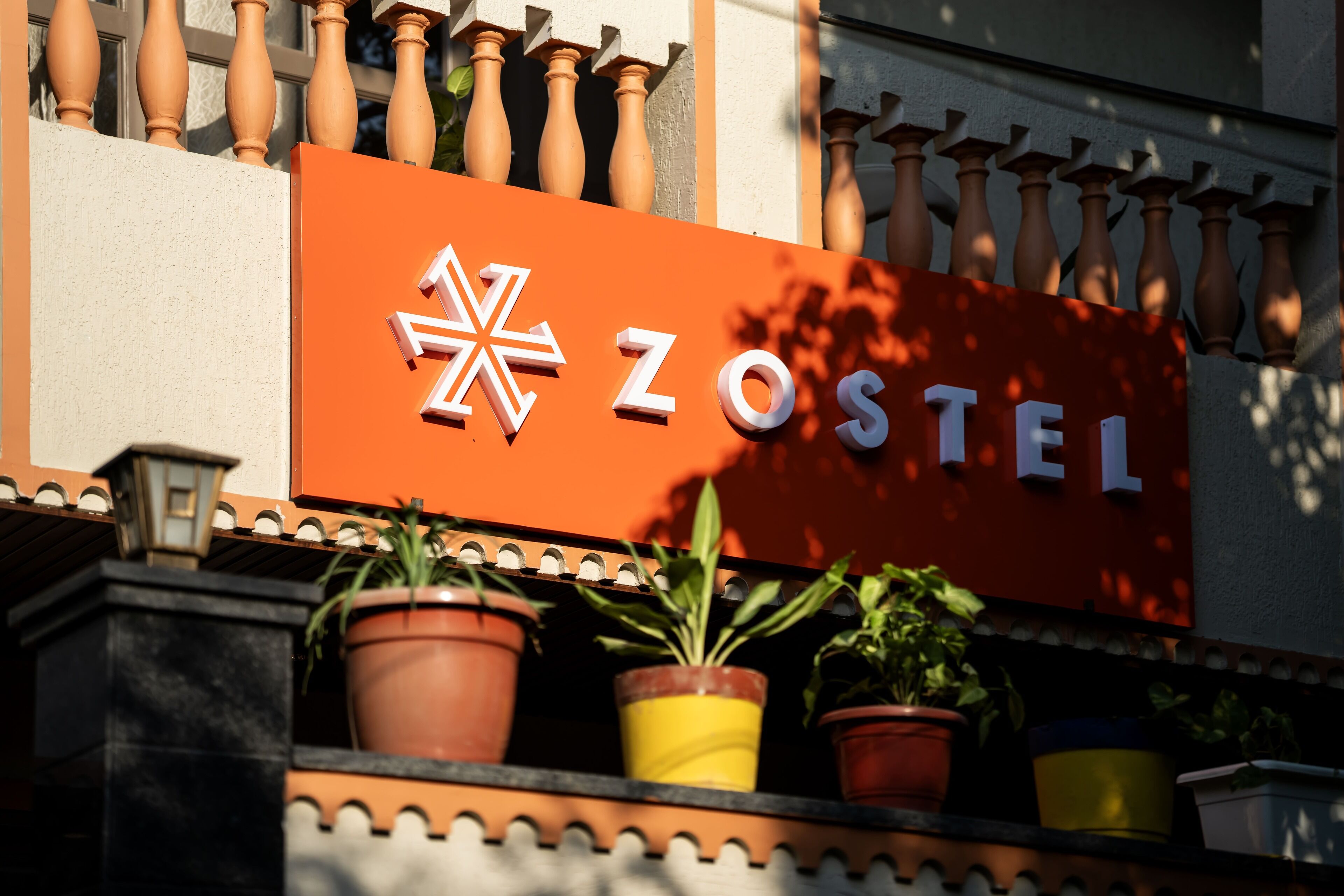 Majoituspaikan julkisivu