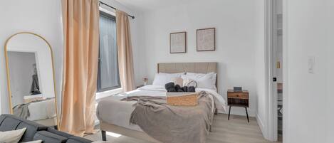 1 chambre, bureau, fer et planche Ă repasser, Wi-Fi gratuit