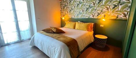 1 makuuhuone, silitysrauta/-lauta, vauvan matkasänky, Wi-Fi