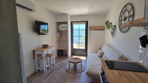 Charming mountain studio near GR20 and asco