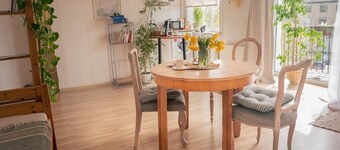 Live Jelgava’s Pulse – Cosy Studio with Stunning City Centre View